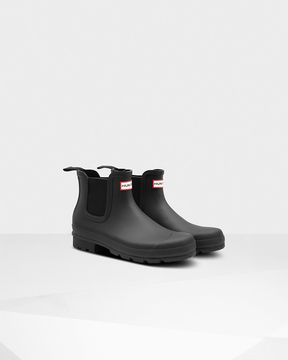 Men Hunter Original | Chelsea Boots Black | NZ-72536-AMGQ